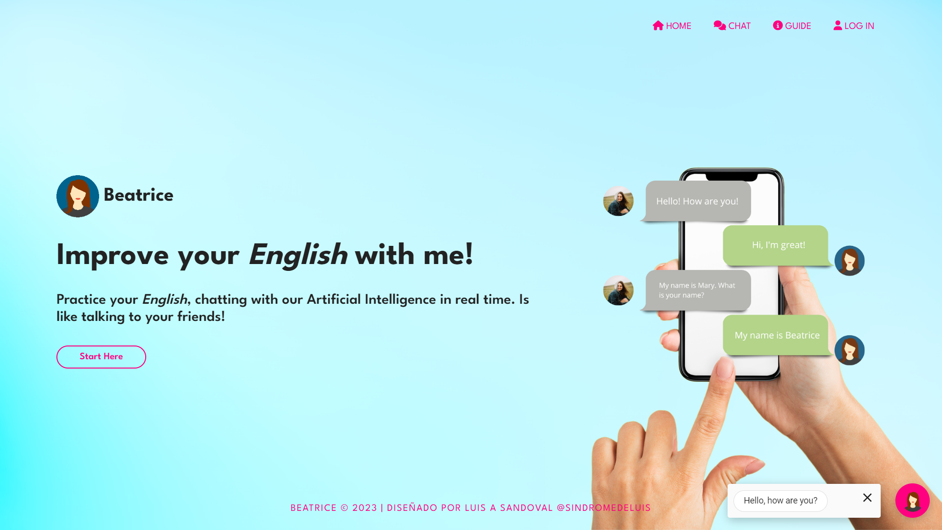 Beatrice: Chatbot for English Practice